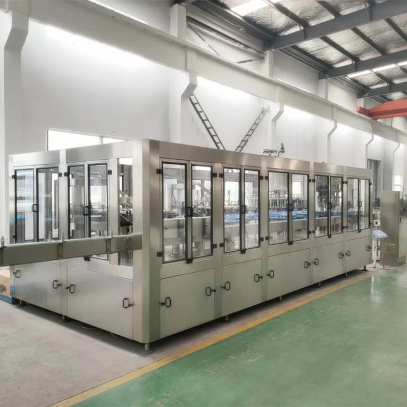 Glass bottle hot filling machine with aluminum screw cap - Bottling Line, Canning Line and Packaging Machines Manufacturer-Festa Machine