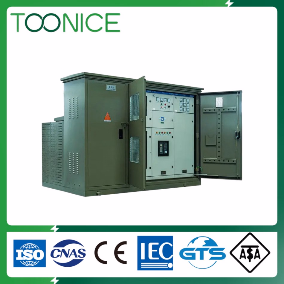 Toonice Cost-Effective 10kv~35kv Transformer Substation for Medium Voltage Needs