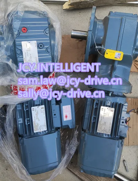 Helical Bevel Drive Gear Motor Brake 230v 2.2KW M5A 12.19 35mm Shaft