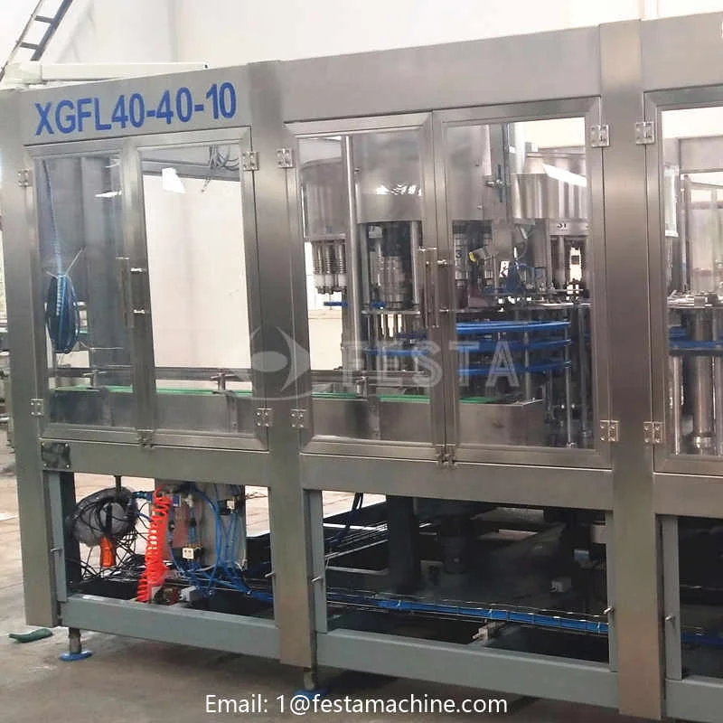 300BPM(500ml) drinking water bottling machine filling and capping - Bottling Line, Canning Line and