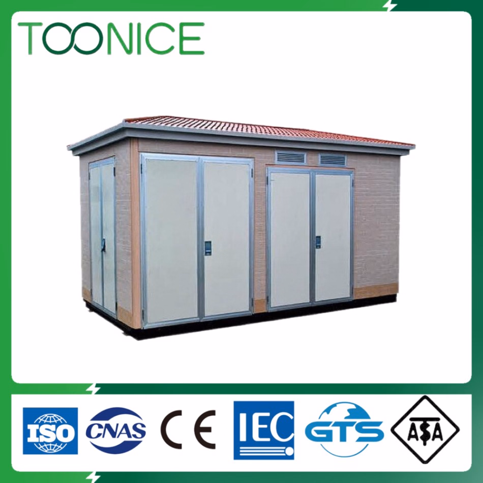Toonice 160kVA 22/0.4kv Transformer Compact Kiosk Switchgear Substation Combination Substation Prefabricated Substation