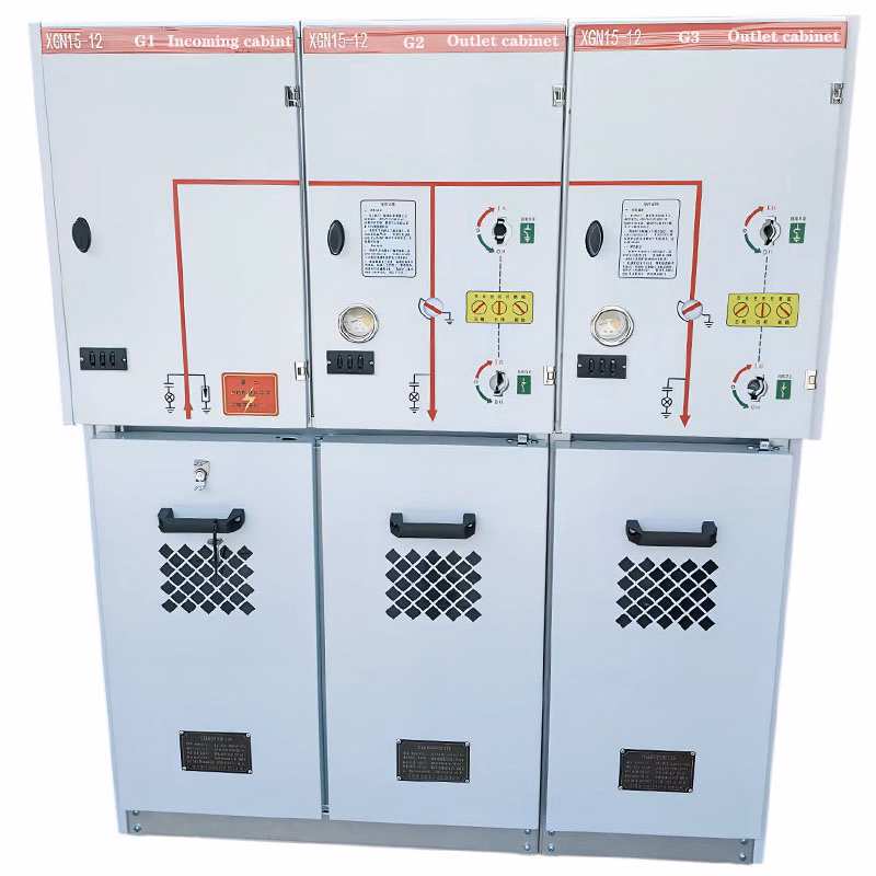10kv Compact Semi-Insulated Metal Enclosed Ring Network Cabinet