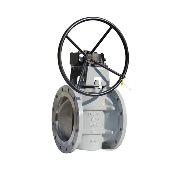 DN300 PN16 Carbon Steel Sleeved Soft Sealing Gear Operated Plug Valve Manufacturer & Factory - WKT VALVE