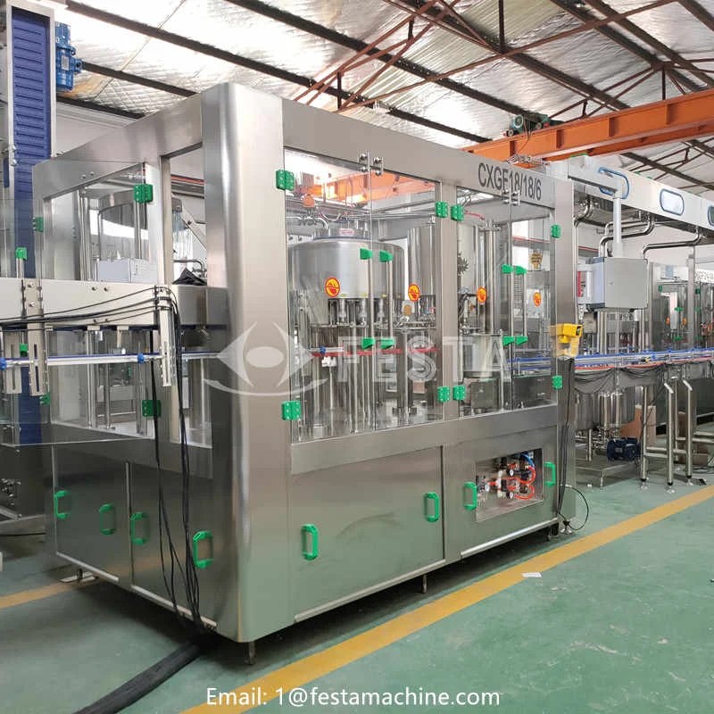 BPH Bottle Washing Filling Capping Monoblock CGF 18 18 6 - Bottling Line, Canning Line and