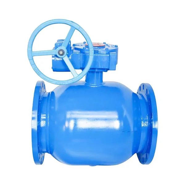 Gear Box Fully Welded Ball Valve DN300 PN25 RF Flange Manufacturer & Factory - WKT VALVE