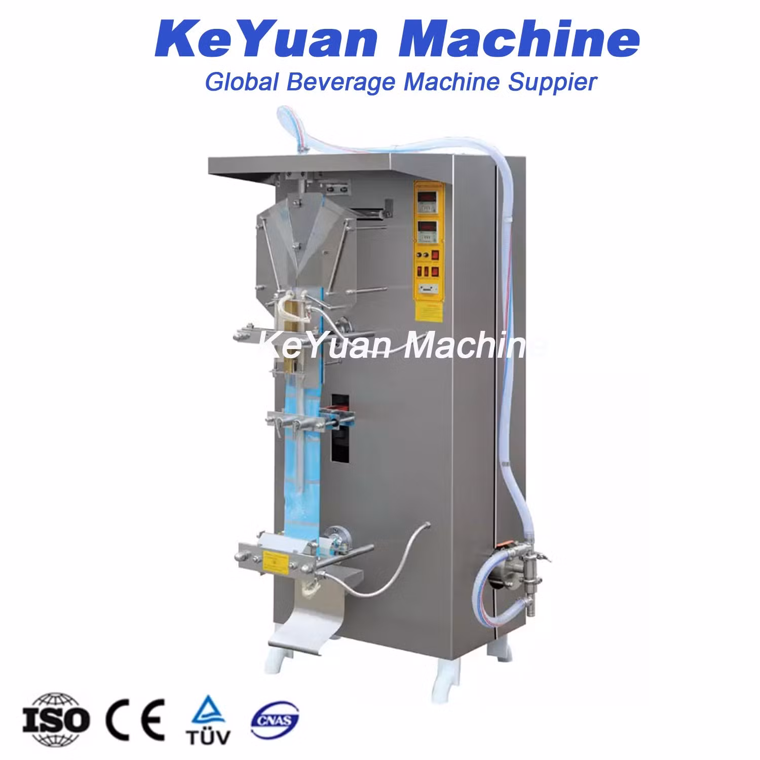 Automatic Sachet ml Liquid Bag Water Milk Beverage Powder Filling Sealing Packing Machine