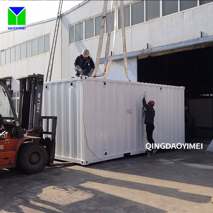 Containerized Sewage Treatment Plant with Mbr/Mbbr Technology for Landfill Leachate
