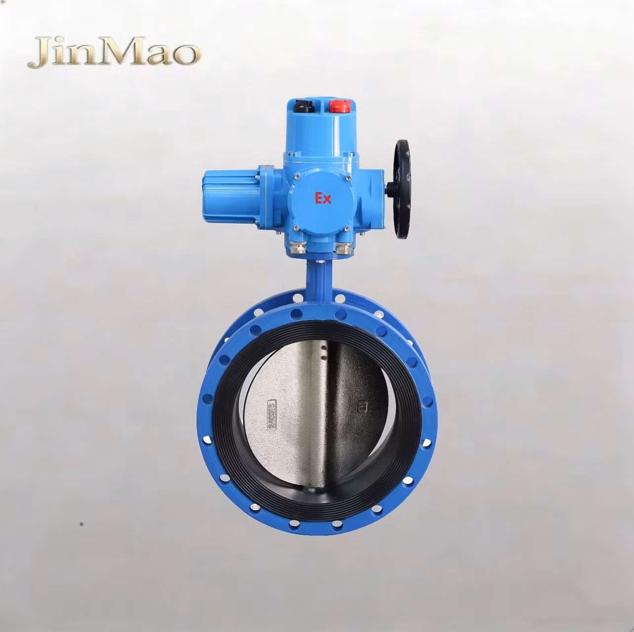 Customizable Double Eccentric Butterfly Valve Replaceable Seal for Ship Ballast Water