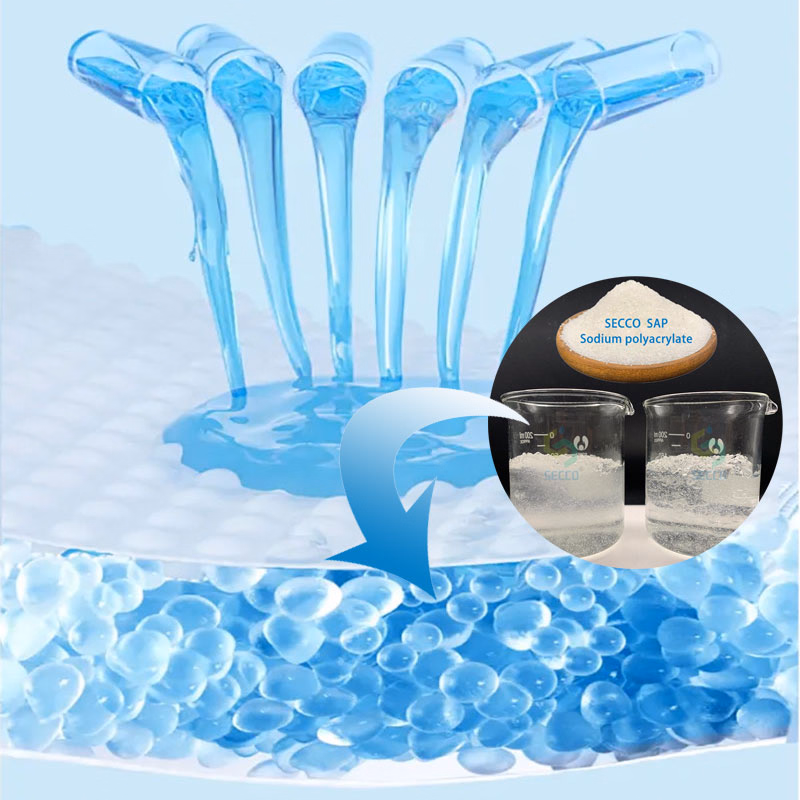Sodium Polyacrylate 1kg Price Superabsorbent Polymer Sap Water Absorbent Resin for Agriculture