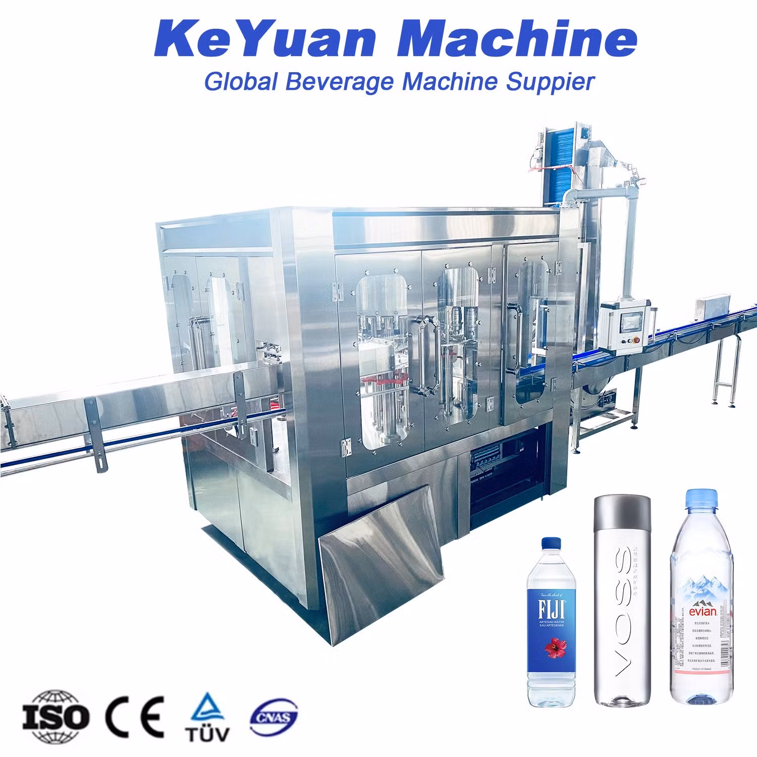 Xgf12-12-6 Model Small Scale Automatic 4000bph Plastic Bottle Water Filling Machine Bottling Equipment Price