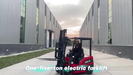 1.5 Ton Electric Forklift with 3m Lift Height Choose Two Wheel Drive for Warehousing - Forklift and